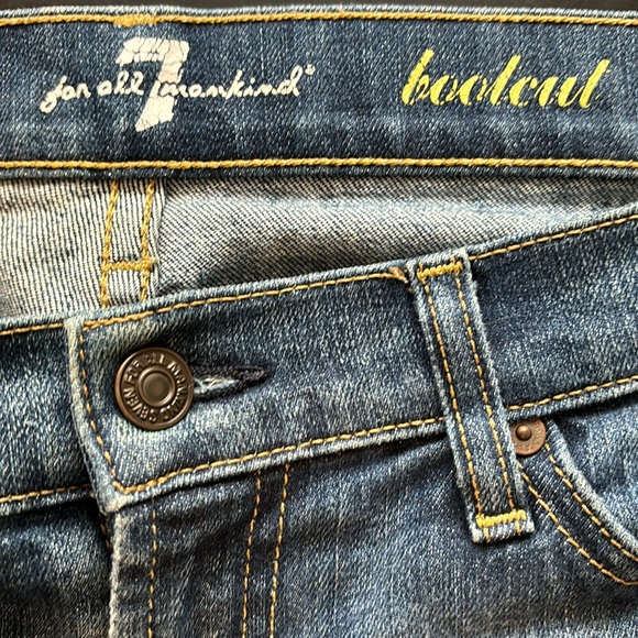 Vintage 7 For All Man Kind Bootcut Jeans - Picture 3 of 9